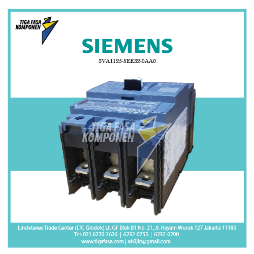 3VA1125-5EE32-0AA0 MCCB 3P 18-25A 55kA 