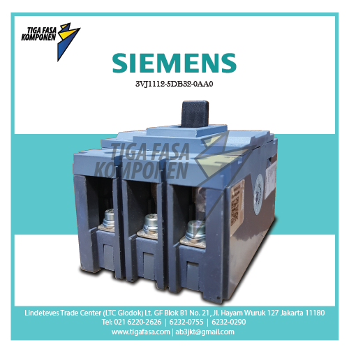 3VJ1112-5DB32-0AA0 MCCB 3P 36kA 100-125A 
