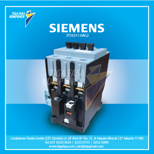 3TS3311-0AG2 MC 11kW 25A 1NO+1NC 110VAC 