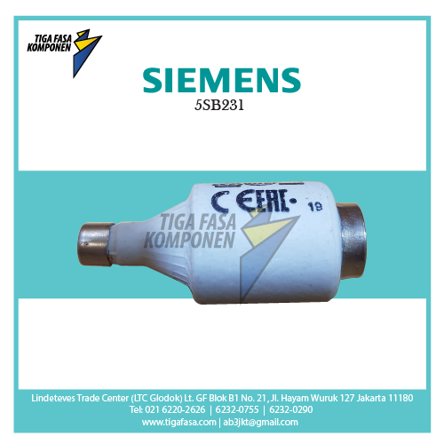 5SB231 Fuse Link 500V E27 6A 