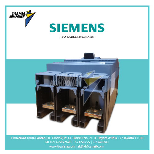 3VA1340-4EF32-0AA0 MCCB 3P 280-400A 36kA 