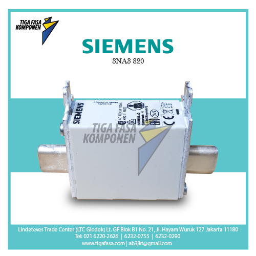 3NA3820 FUSE NH000 50A