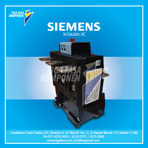3US6200-3C Overload Relay 170...205A  10A Size 8