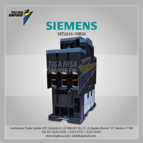 3RT2035-1NB30 MC 41 A 18.5 kW / 400 V 3P 20-33 V AC/DC 50/60 Hz