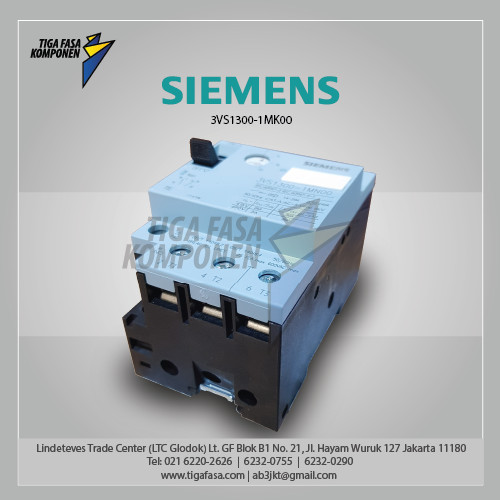 3VS1300-1MK00 MPCB 4...6 A 415 V 100 kA