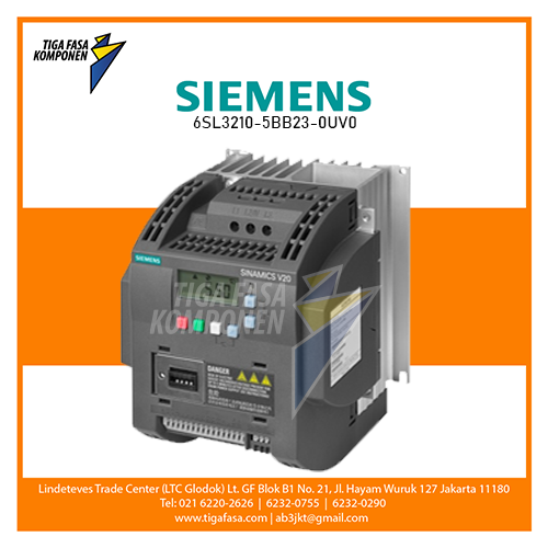 6SL3210-5BB23-0UV0 V20 Inverter 1P 3kW 200-240V 