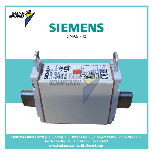 3NA6820 FUSE NH000 50A