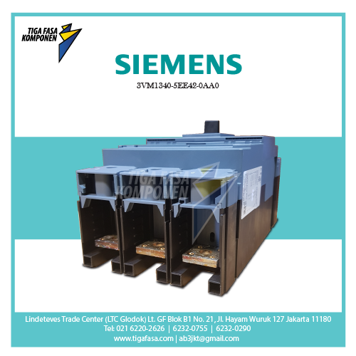 3VM1340-5EE42-0AA0 MCCB 4P 55kA 280-400A 
