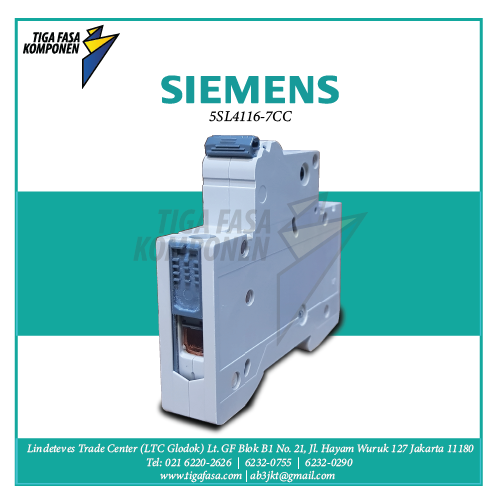5SL4116-7CC MCB 1P 16A 10kA 