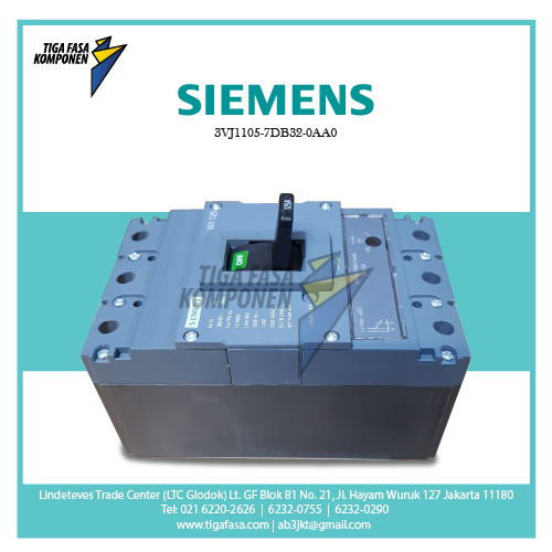 3VJ1105-7DB32-0AA0 MCCB 3P 55kA 40-50A 