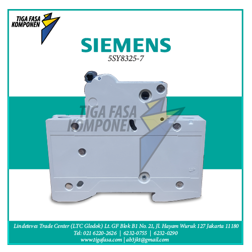 5SY8325-7 MCB 3P 25A 25kA 
