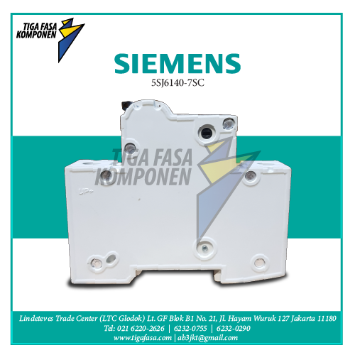 5SJ6140-7SC MCB 1P 40A 6kA 