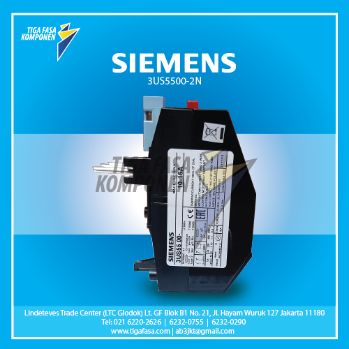 3US5500-2N Overload Relay 25...32 A 10 A Size 1 