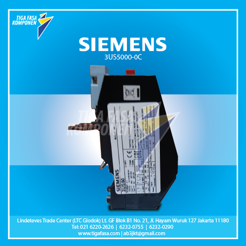 3US5000-0C Overload Relay 0.16...0.25 A 10 A Size 0
