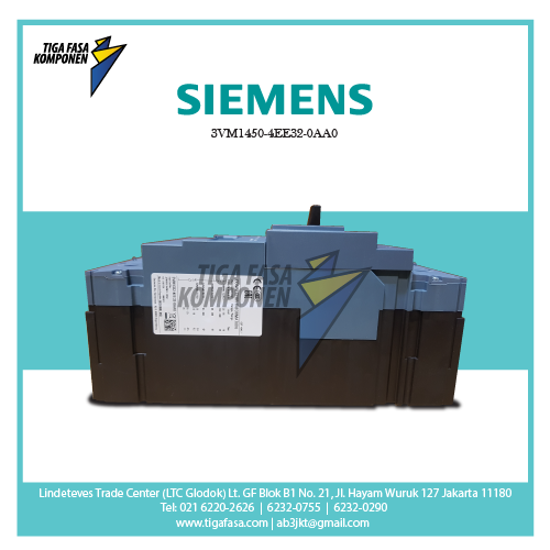 3VM1450-5EE32-0AA0 MCCB 3P 55kA 350-500A 