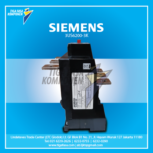 3US6200-3K Overload Relay 120...150A  10A Size 8
