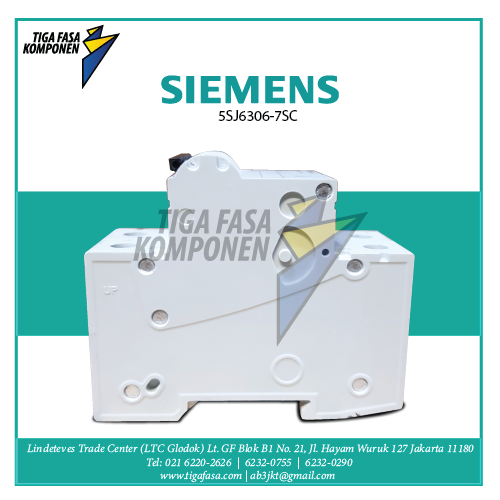 5SJ6306-7SCMCB 3P 6A 6kA 