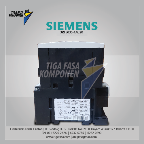3RT5035-1AC20 MC AC 24 V 18,5 kW 400 V 3P