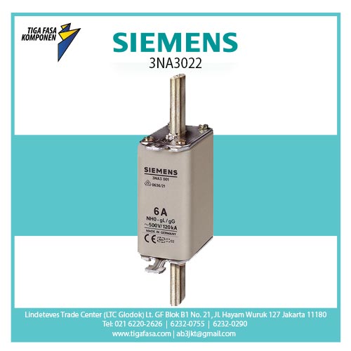3NA3022 FUSE NH0 63A