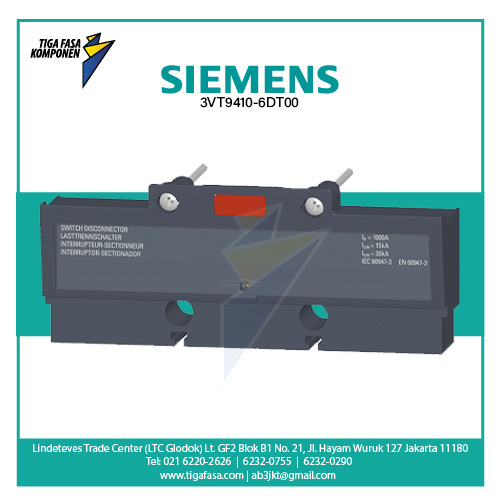 3VT9410-6DT00 ETU Switch Disconn 1000A 