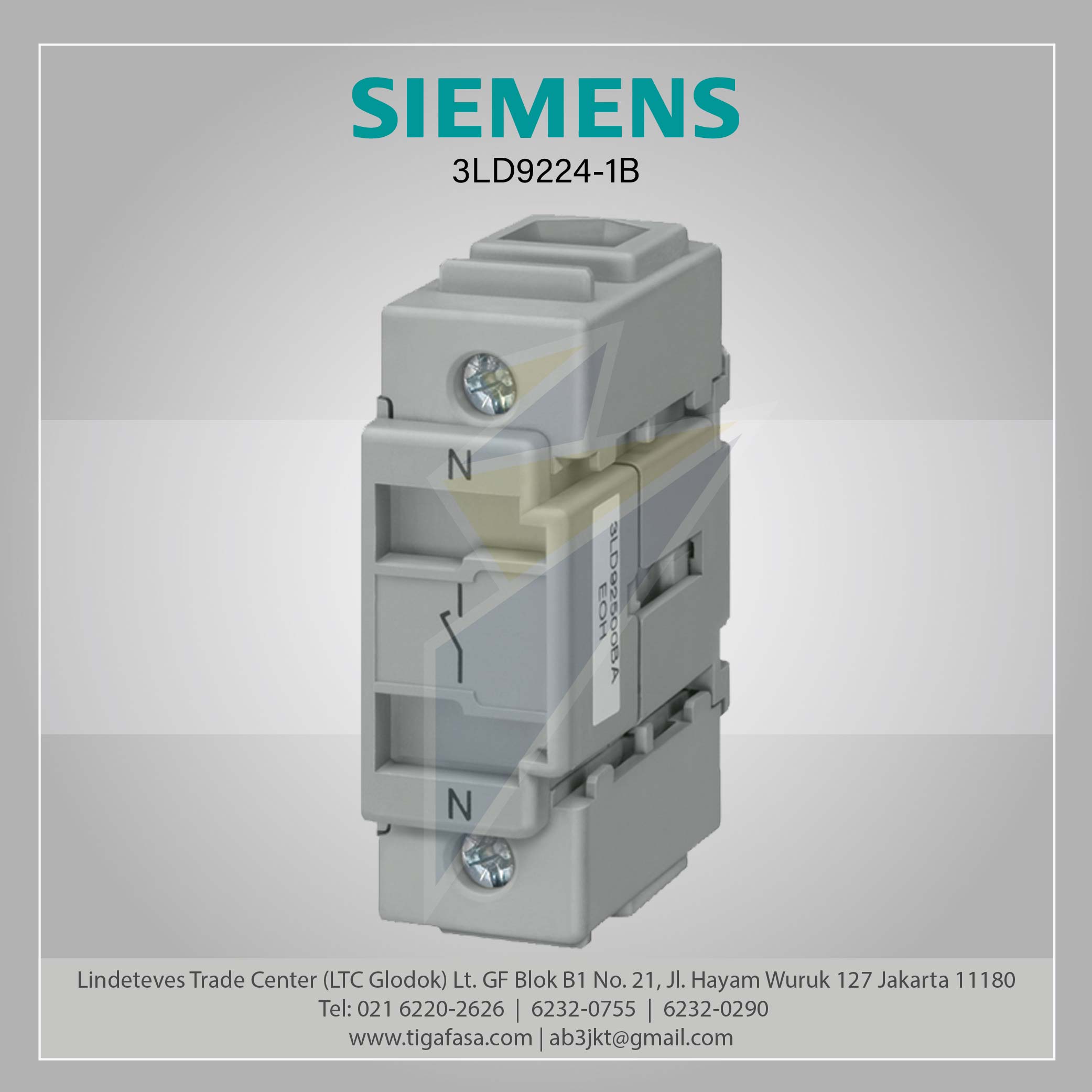 3LD9280-0C Neutral Conductor 100A and 125A Floor
