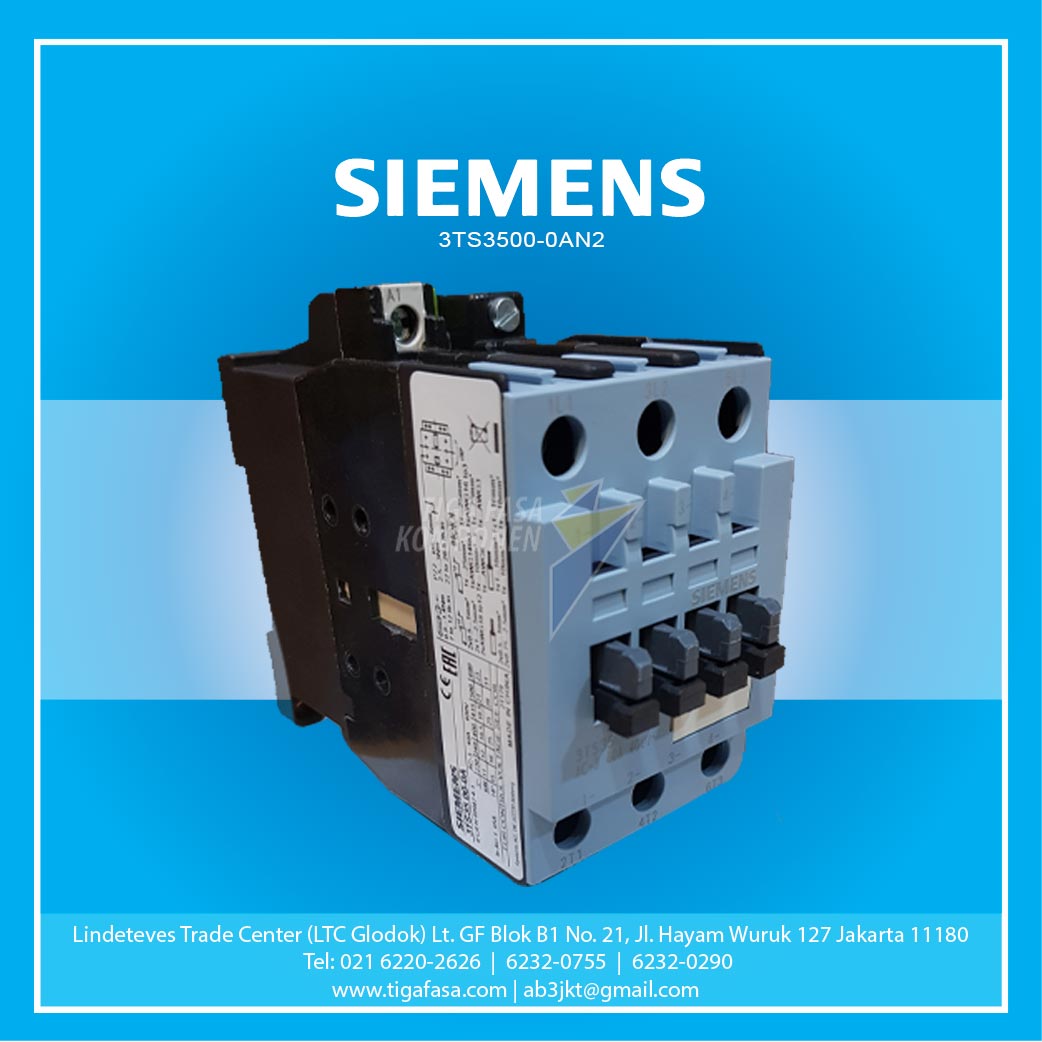 3TS3500-0AN2 MC 18.5kW 40A 220VAC 