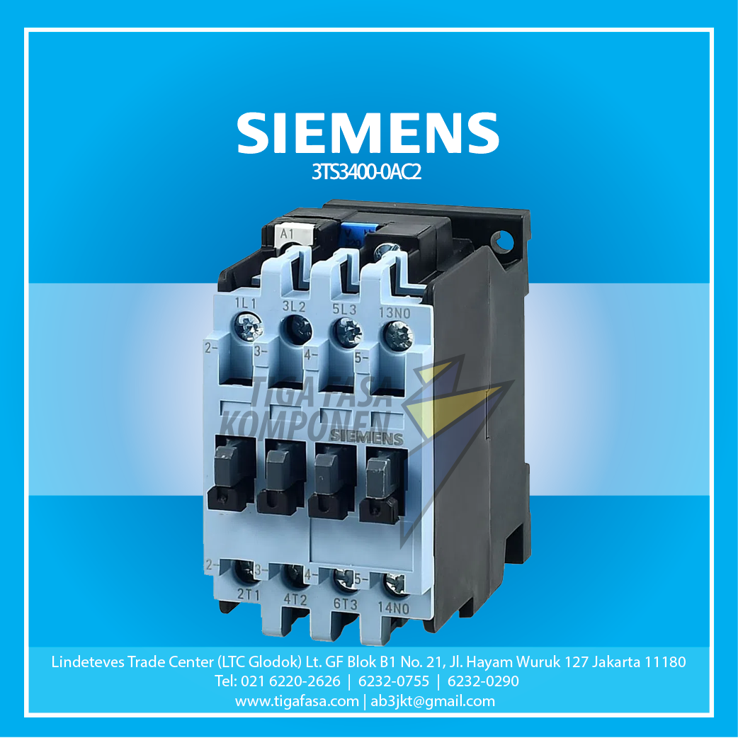 3TS3400-0AC2 MC 15kW 32A 24VAC 