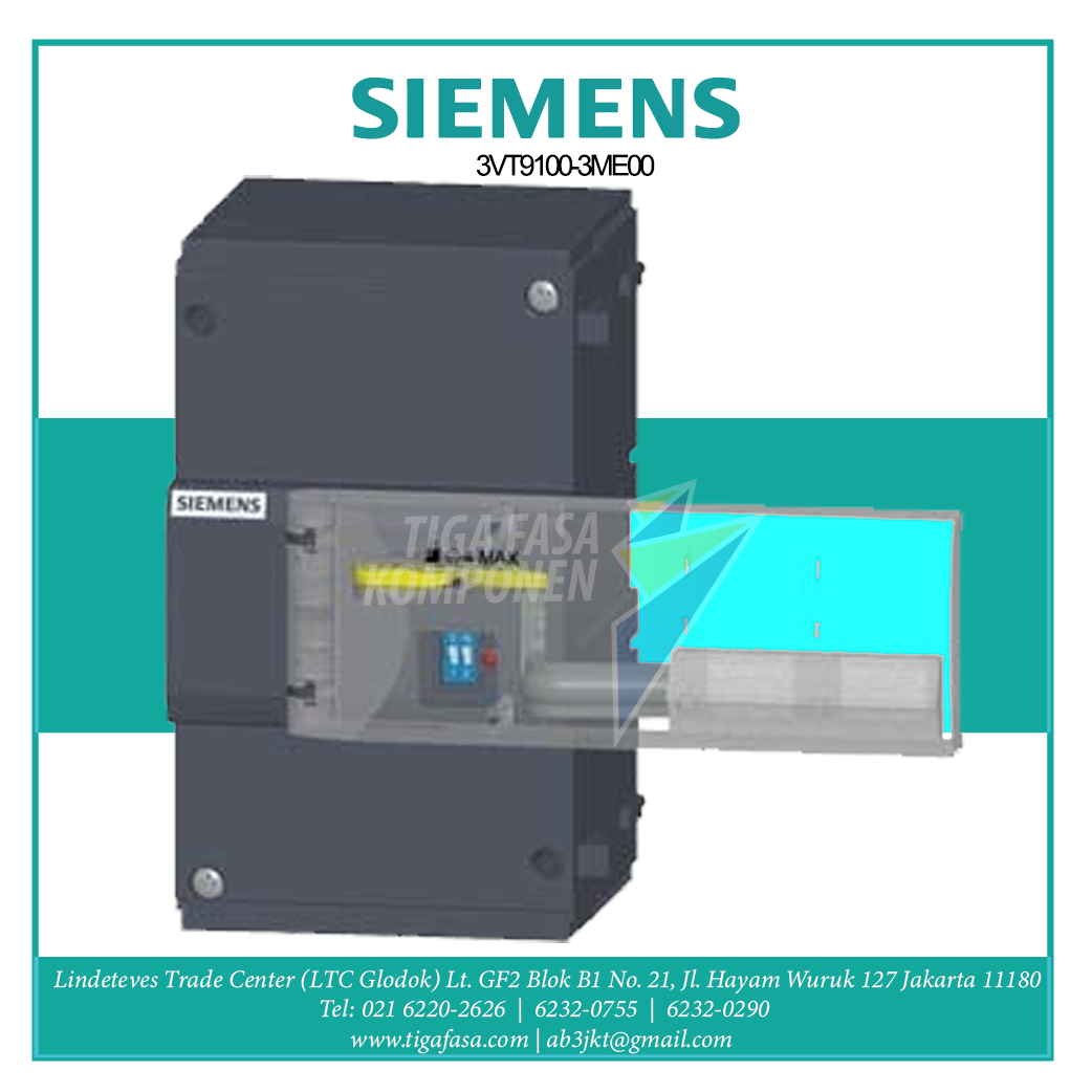 3VT9100-3ME00 Accessory for VT160 AC 230 V/DC 220V VT160.  
