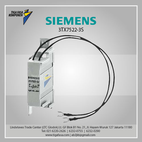 3TX7522-3S Surge Suppresor 48-127VAC/70-150 VDC 