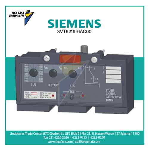 3VT9216-6AC00 ETU DP 63-160A 