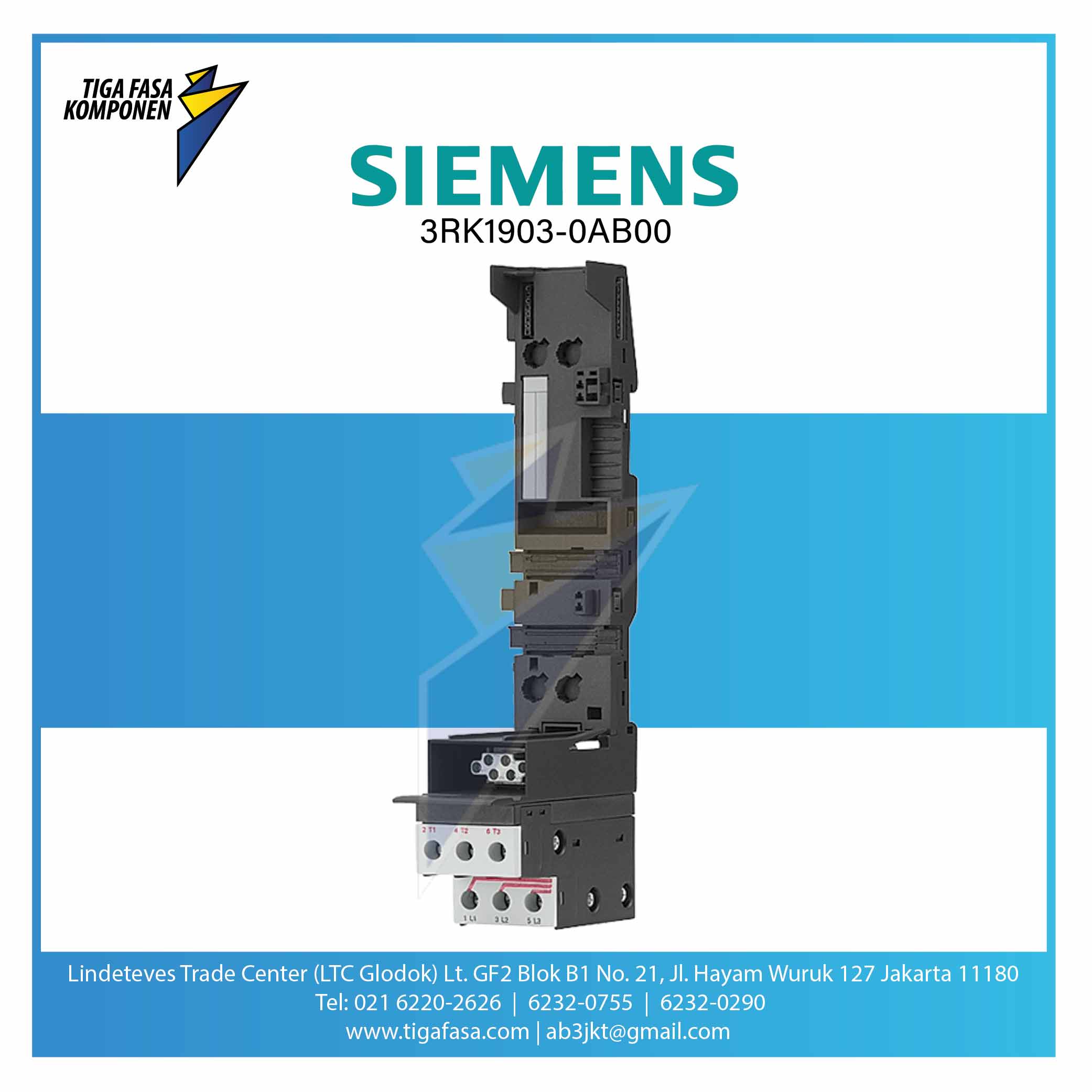 3RK1903-0AB00 Terminal Module For ET200S