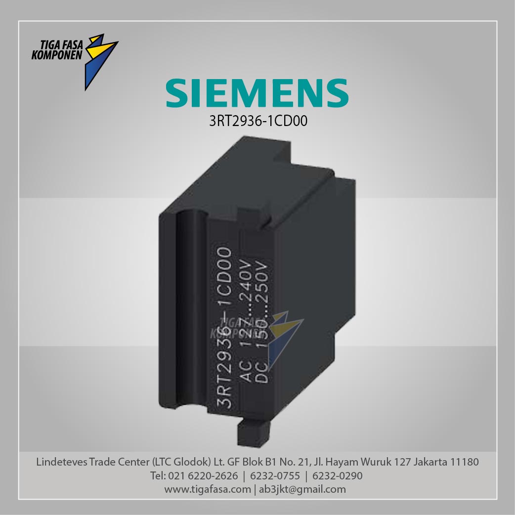 3RT2936-1CD00 Surge Suppressor RC Element 127-240 V AC