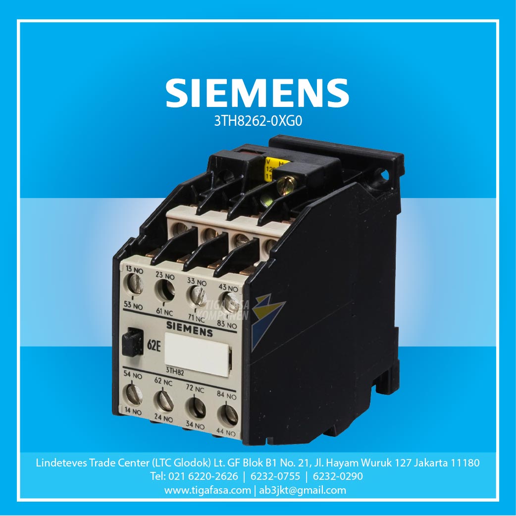 3TH8262-0XG0 Contactor Relay 6NO+2NC
