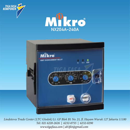 NX204A-240A Over Current 50Hz 198-265 V AC MIKRO  