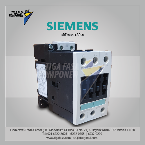 3RT5034-1AP00 MC AC 230 V 15 kW 400 V 3P