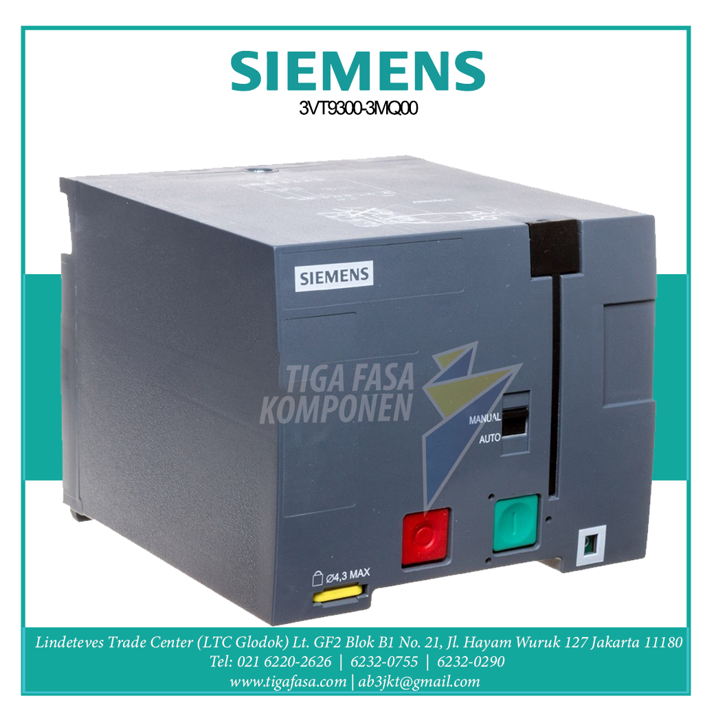 3VT9300-3MQ00. Motorized AC 230 V/DC 220V VT630.  