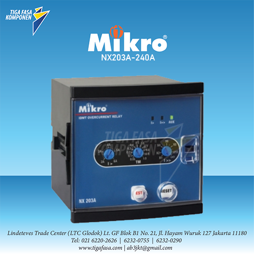 NX203A-240A Over Current 50Hz 198-265 V AC MIKRO  