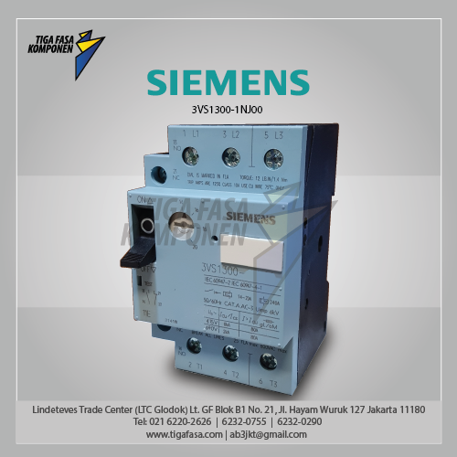 3VS1300-1NJ00 MPCB 3.2...5 A 415 V 100 kA