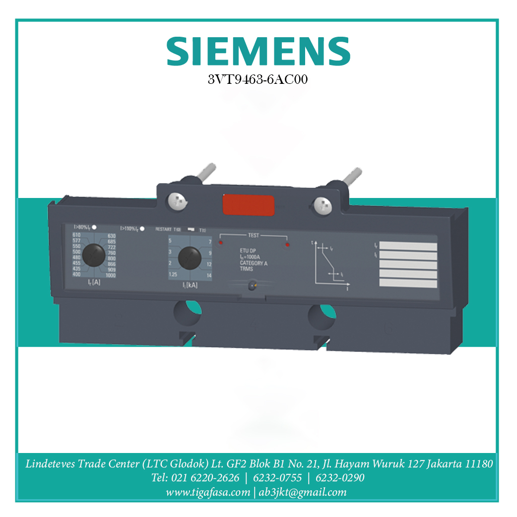 3VT9463-6AC00 ETU DP 250-630A 