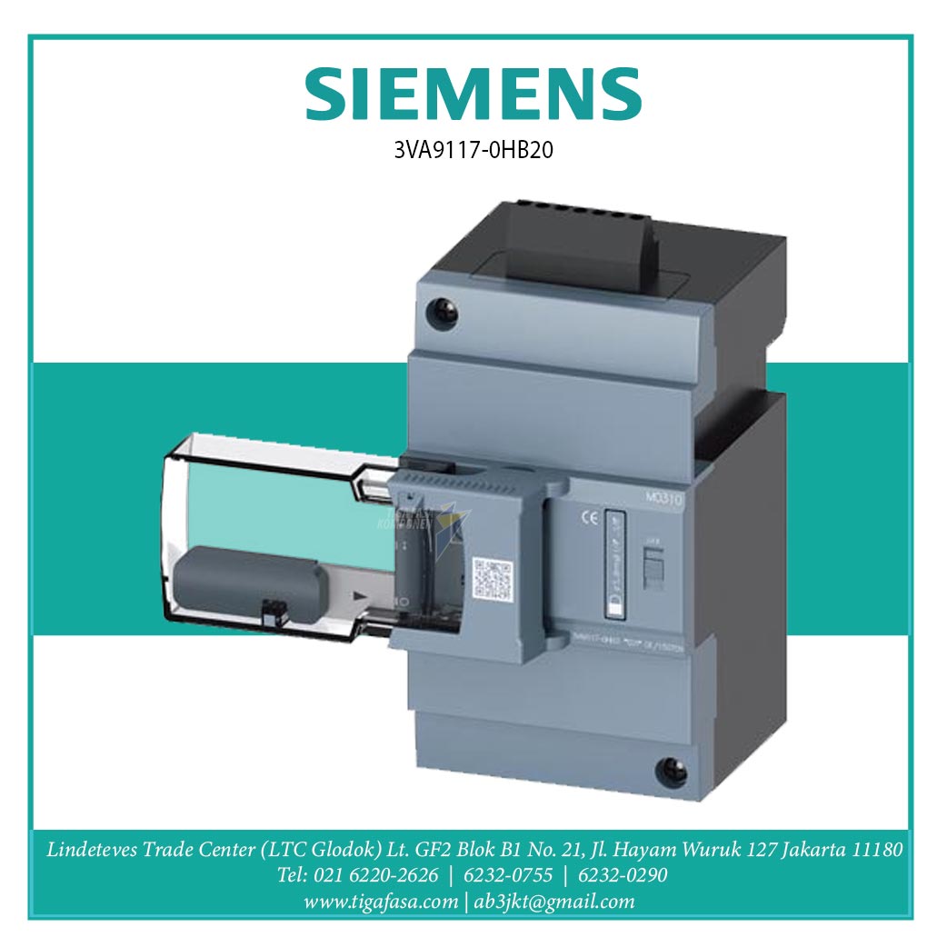 3VA9117-0HB20 Side Mounted Motor Operator 110-250V AC/DC  