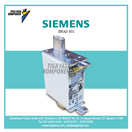 3NA3801 FUSE NH000 6A