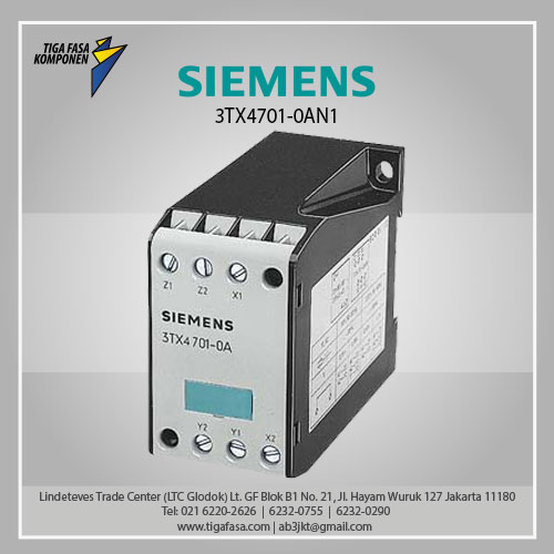 3TX4701-0AN1 OPENING DELAY DEVICE AC 110V 50/60HZ 