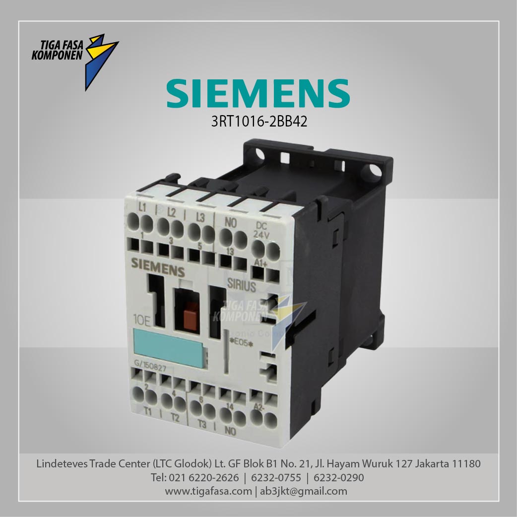 3RT1016-2BB42 MC-4kW 24VDC Cage Clamp