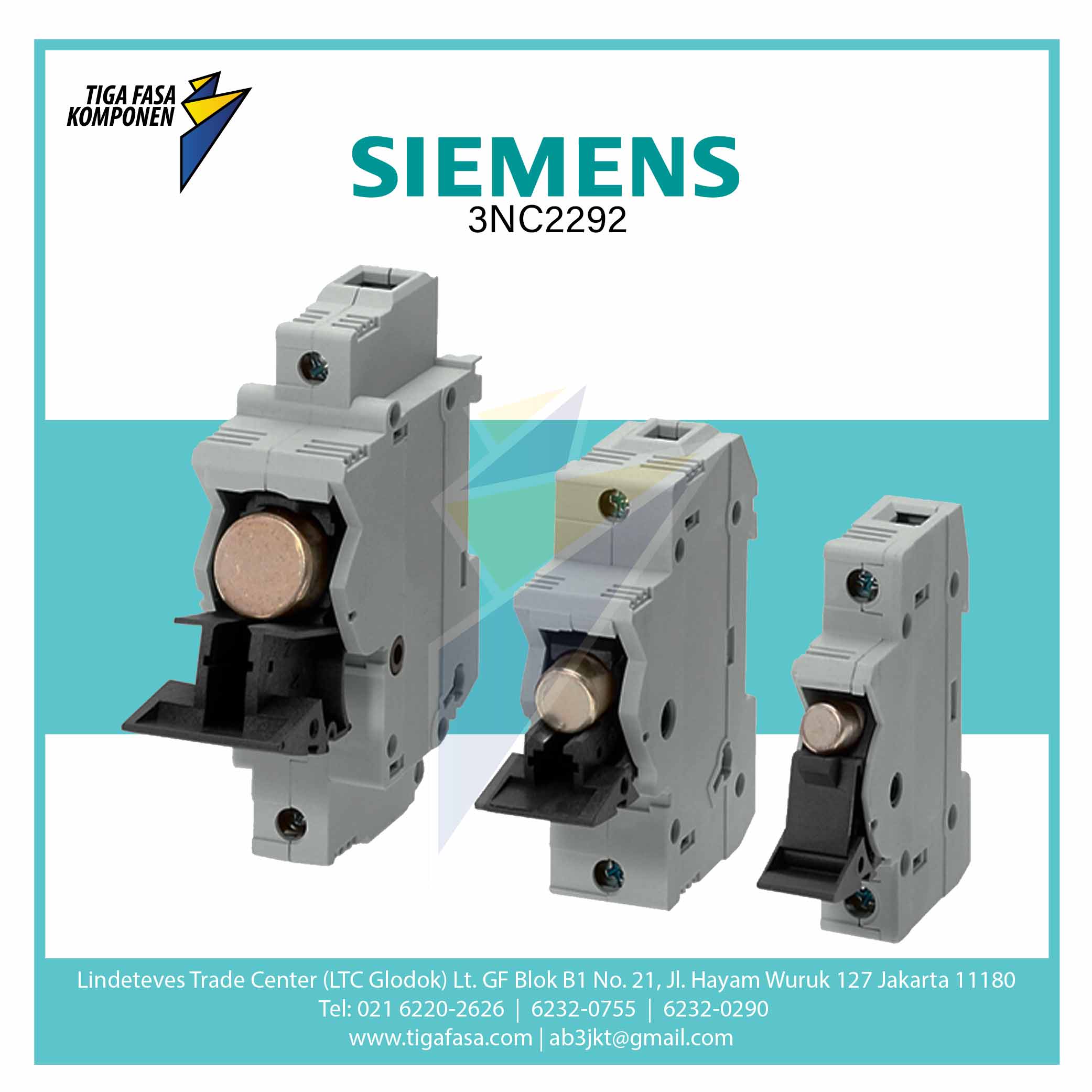 3NC2292 SITOR Fuse Disconnector 22x 58 Up to 100 A