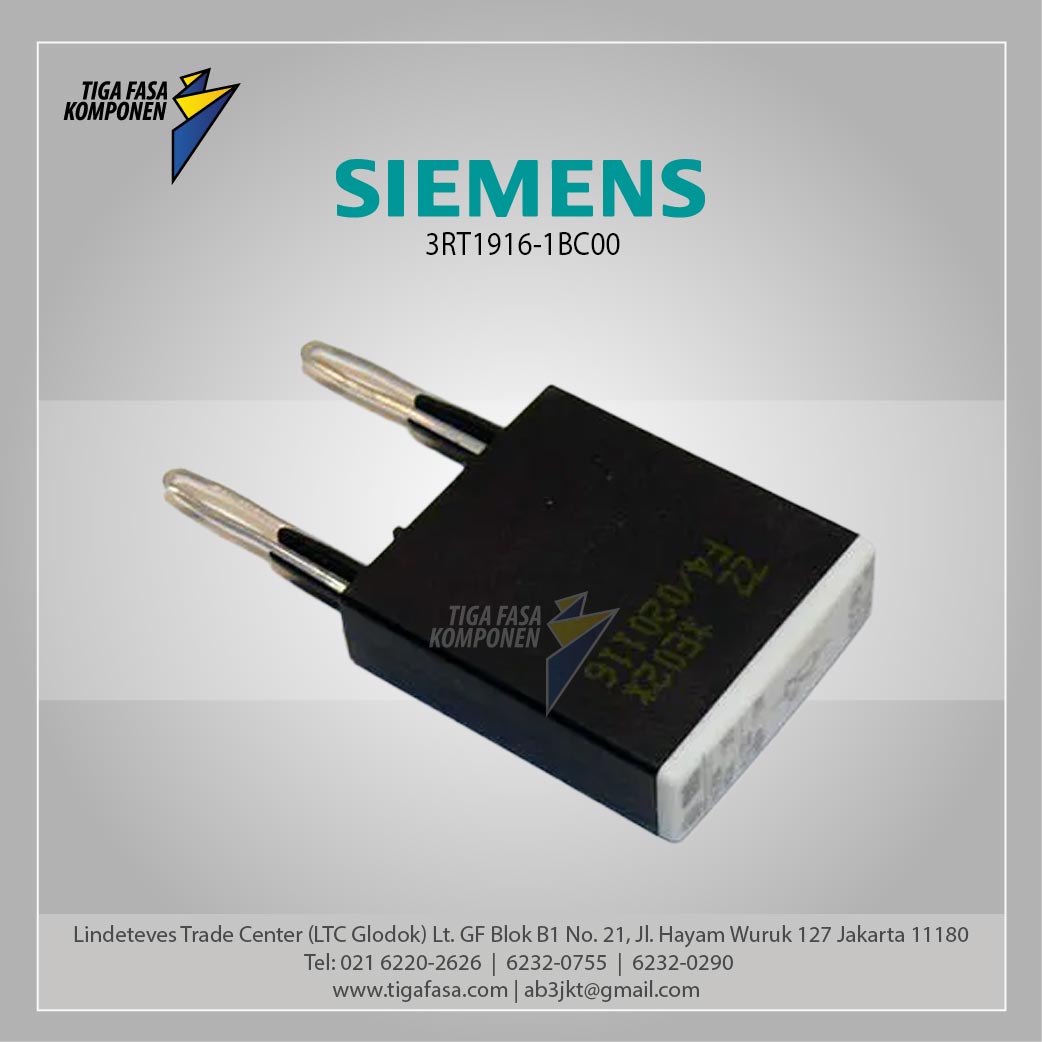 3RT1916-1BC00 Varistor Size 00 40-127Vac / 70-150Vdc