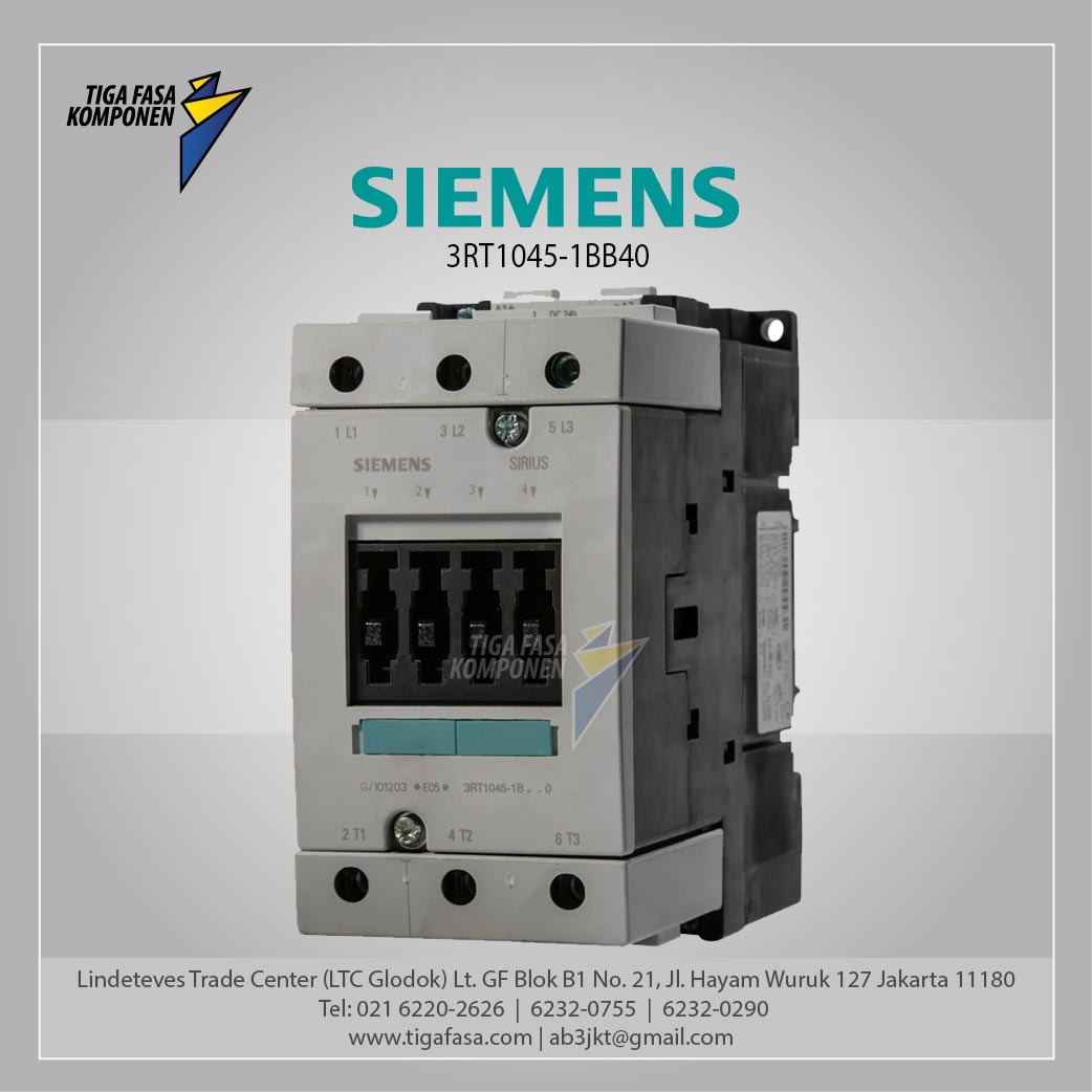 3RT1045-1BB40 MC-37kW 24VDC