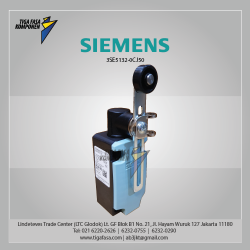 3SE5132-0CJ50 Position Switch Plastic 40 mm 1NO/1NC