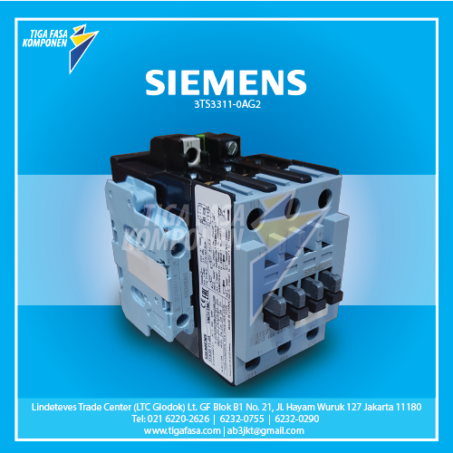 3TS3311-0AG2 MC 11kW 25A 1NO+1NC 110VAC 