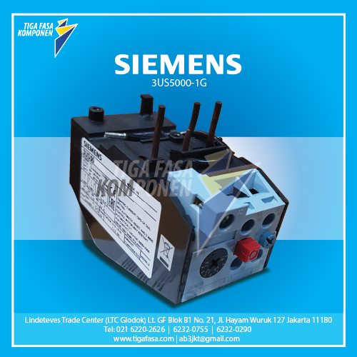 3US5000-1G Overload Relay 4...6.3 A 10 A Size 0