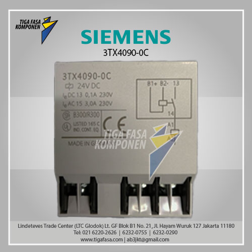 3TX4090-0C Coupling link, with LED for switching status